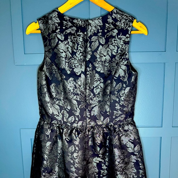 Blue Savida Brocade Dress US size 6 - Picture 2 of 4